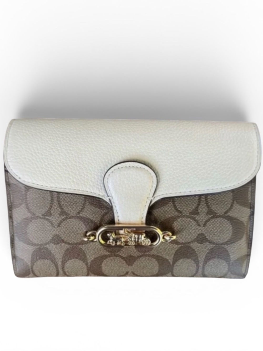 NWT Coach Signature Elle Chain Crossbody